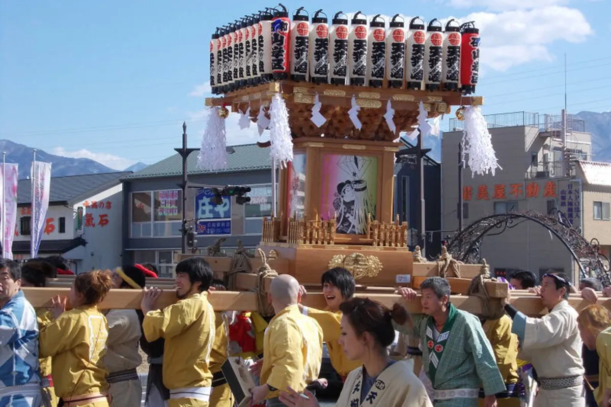 山神宮祭典（石和お天狗さん）