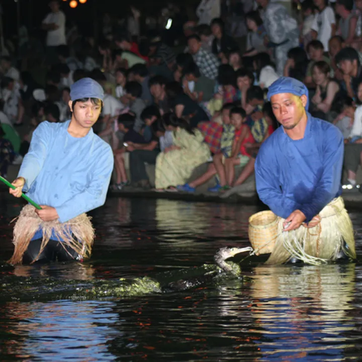 笛吹川石和鵜飼